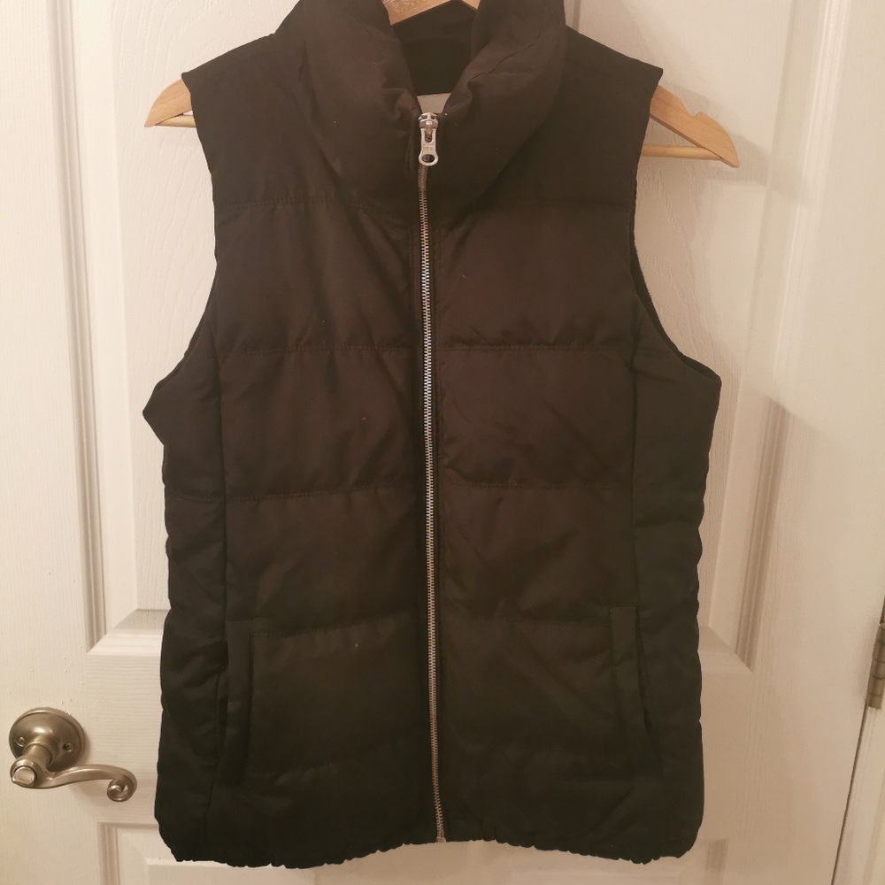 Black Puffer Vest